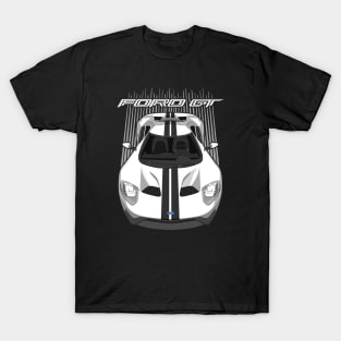 Ford GT-white and black T-Shirt